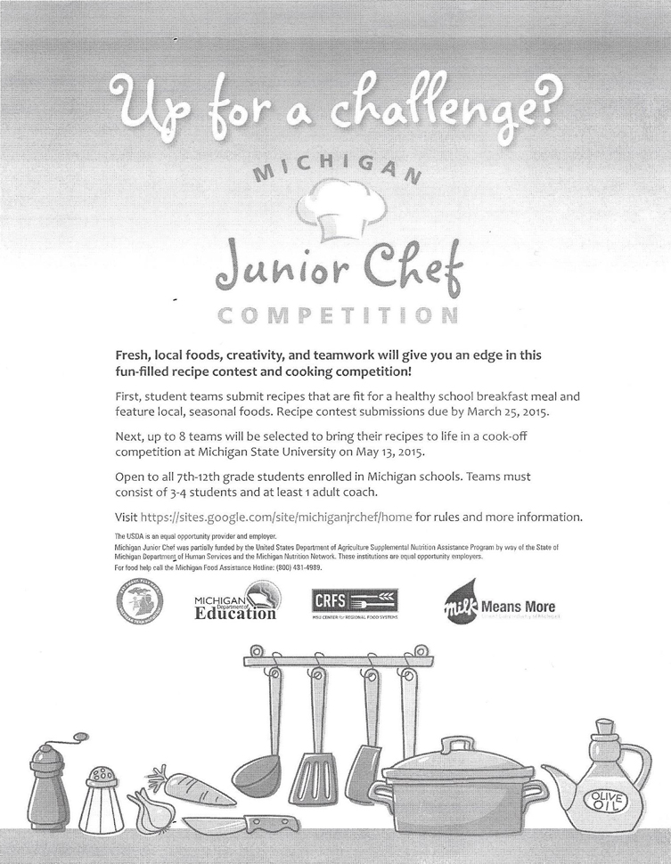 Michigan Junior Chef Competition