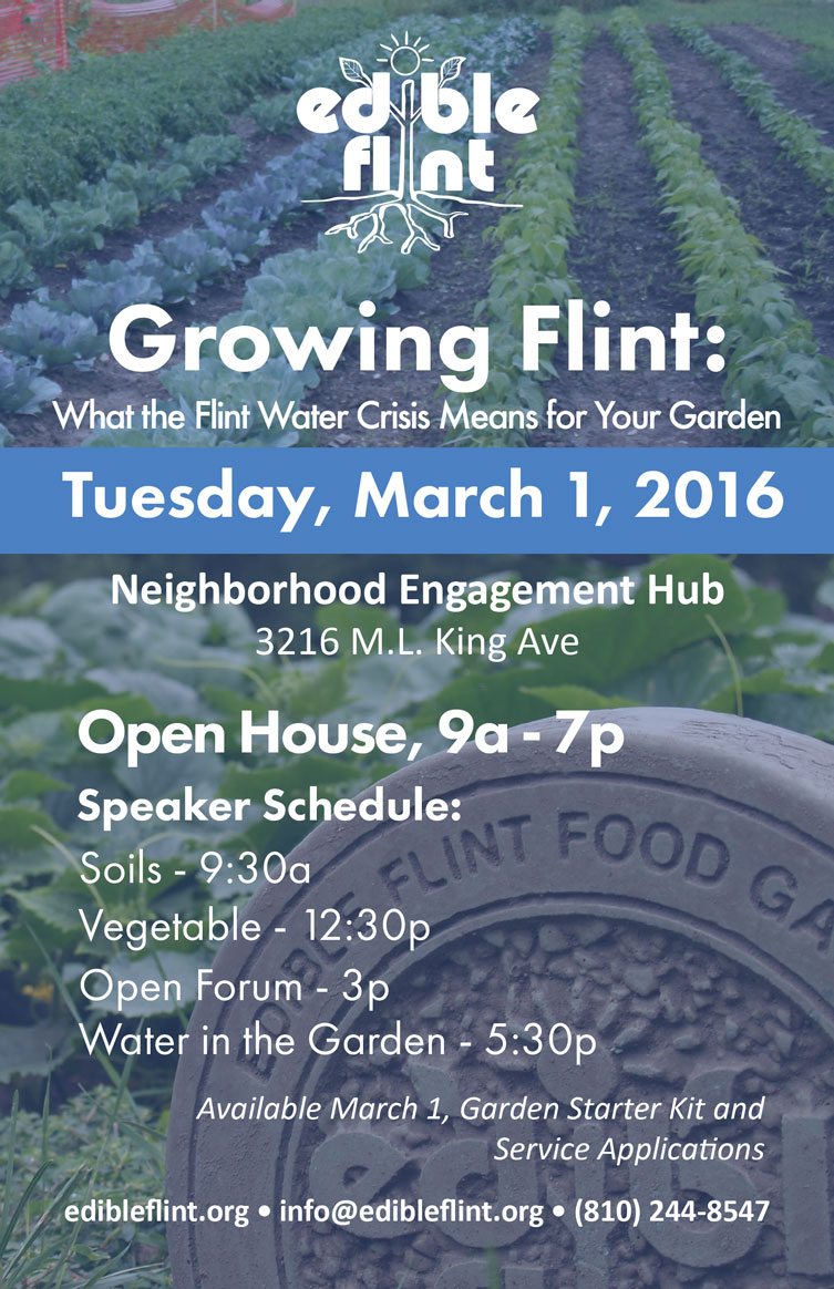 Growing Flint: What the Flint Water Crisis Means for Your Garden