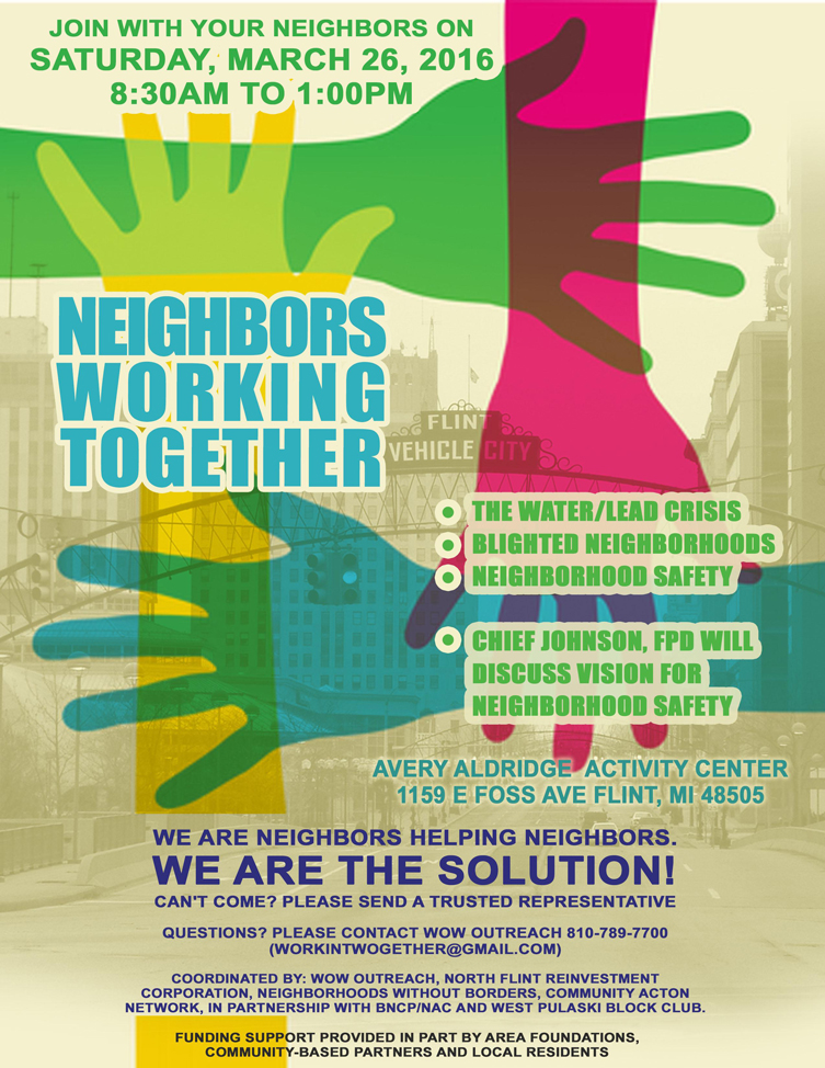 Special Neighborhood Meeting – Neighbors Working Together