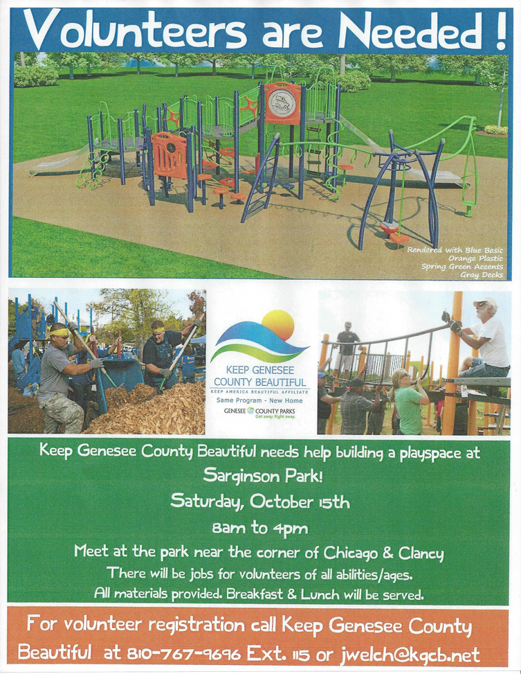 Sarginson Park Playscape Build