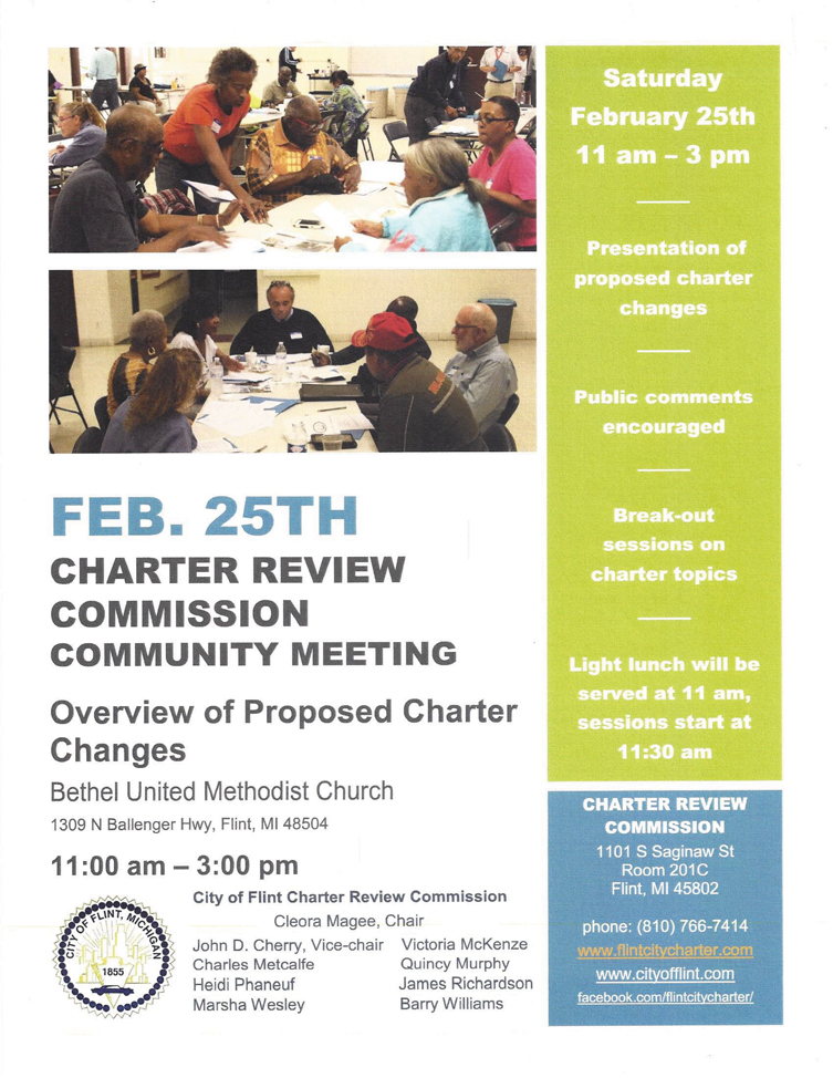 Charter Review Commission Community Meeting