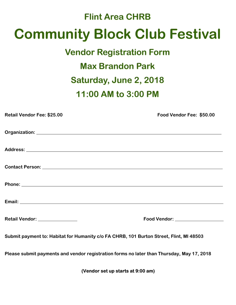 Community Block Club Festival