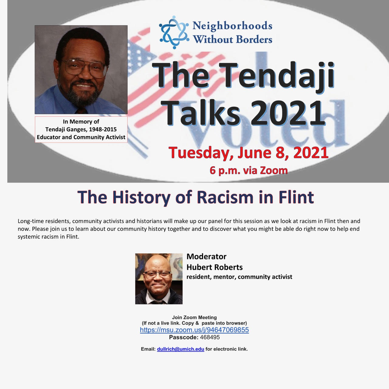 Tendaji Talks: History of Racism in Flint