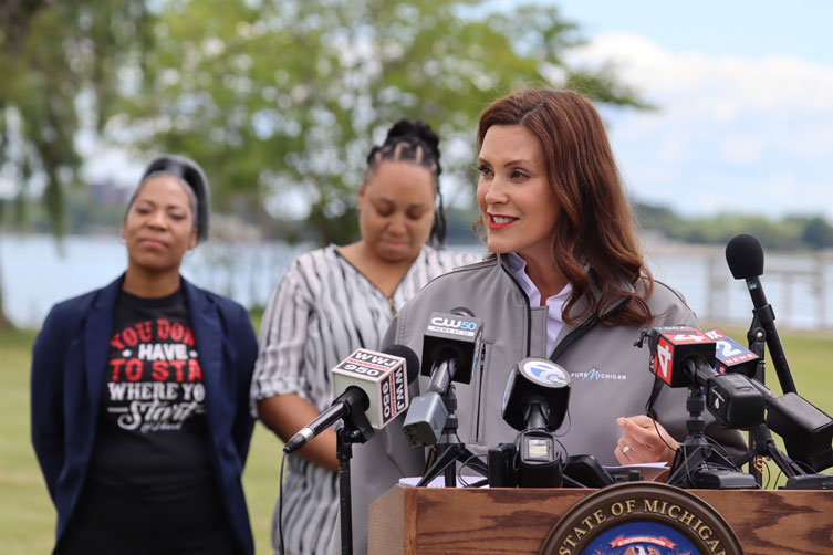 PHOTOS: Governor Gretchen Whitmer and Lt. Governor Gilchrist Celebrate Reopening of State to Full Capacity, Highlight the Administration’s Economic Jumpstart Plan