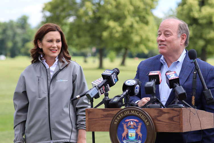 PHOTOS: Governor Gretchen Whitmer and Lt. Governor Gilchrist Celebrate Reopening of State to Full Capacity, Highlight the Administration’s Economic Jumpstart Plan