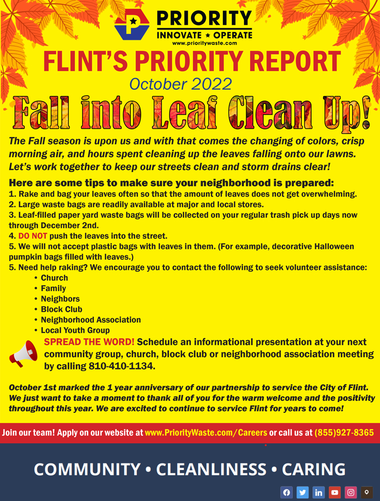Fall Into Leaf Clean Up!